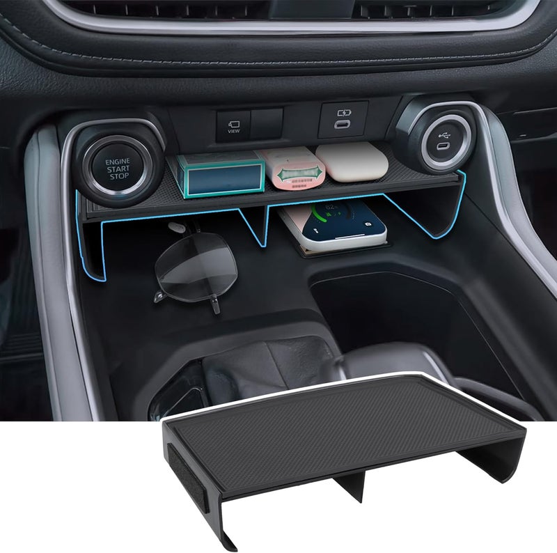 Sinminou Center Console Organizer Compatible with 2023-2025 2026 Toyota Grand Highlander Interior Accessories, Console Organizer Tray for Cell Phone and Vehicle Key - Image 1